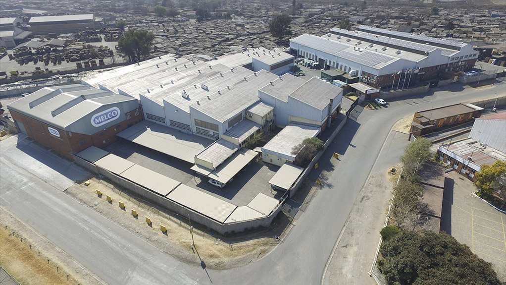 Pic of Melco's Germiston-based manufacturing facility