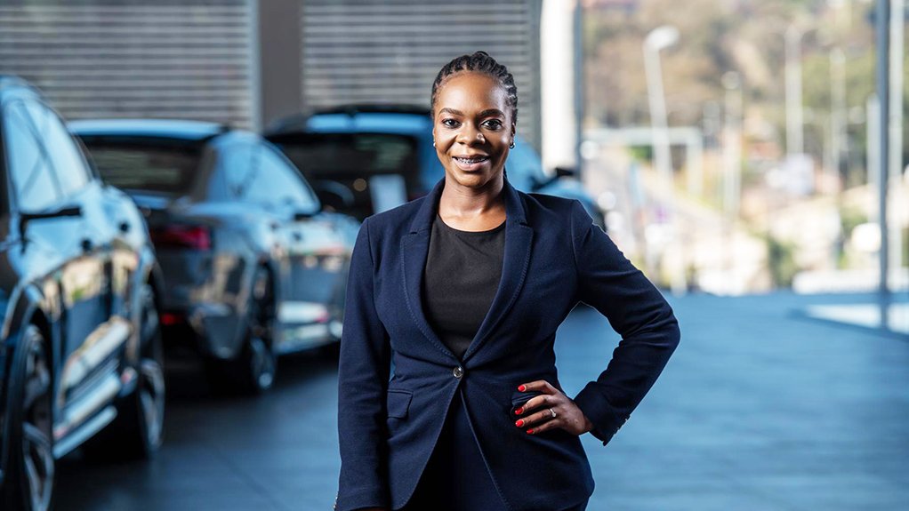 Image of Audi South Africa national sales operations manager Mulalo Makungo 