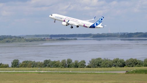 An image of an aircraft taking off 