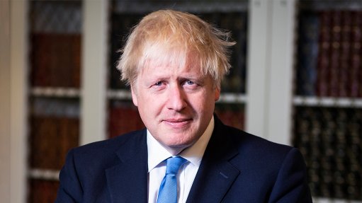 A picture of UK PM Boris Johnson 