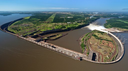 Image of the Itaipu hydropower plant