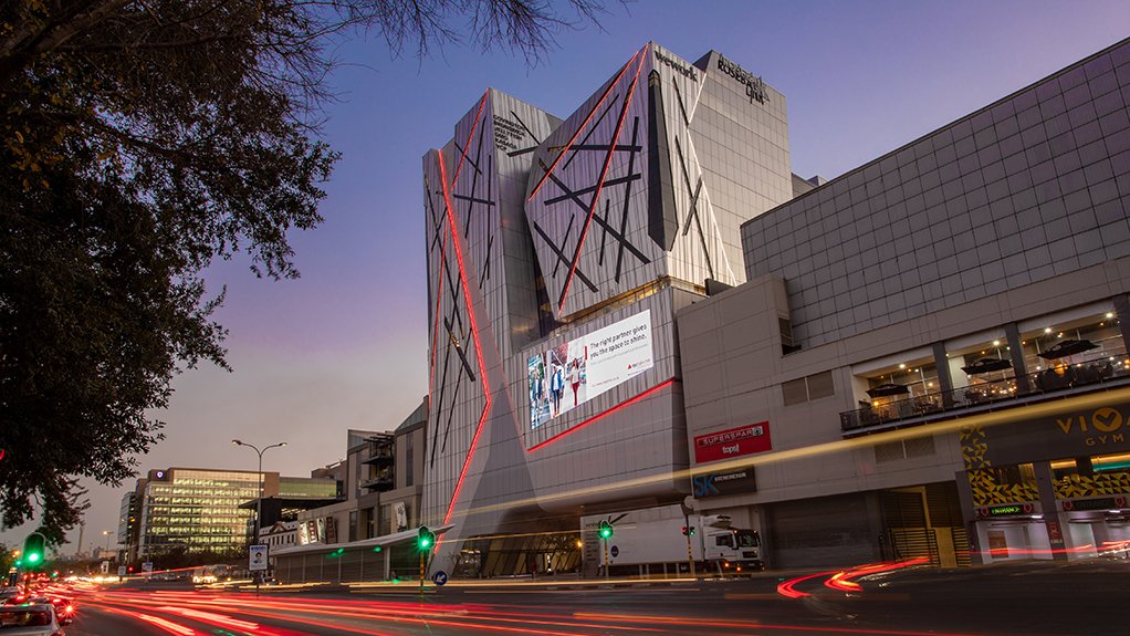 Image of building in Rosebank, johannesburg