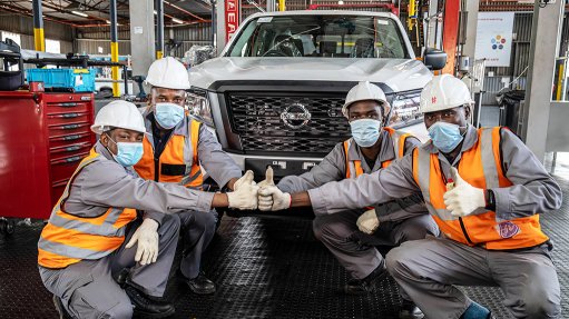 Image of Navara production at the Rosslyn plant