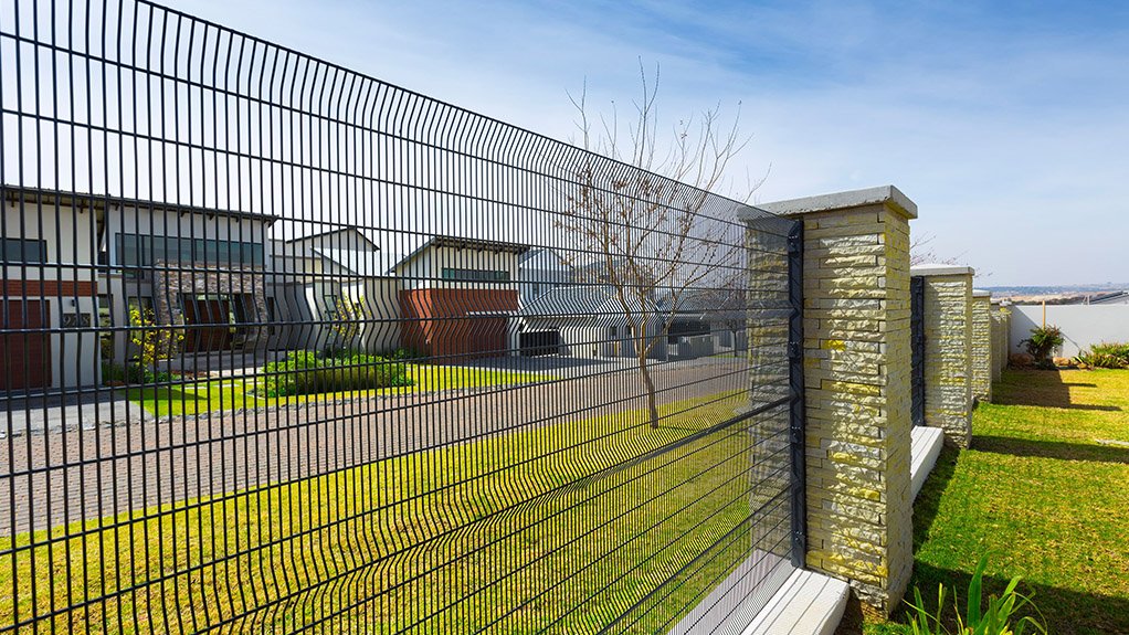 An image of Stewarts and Lloyds' ICU fencing