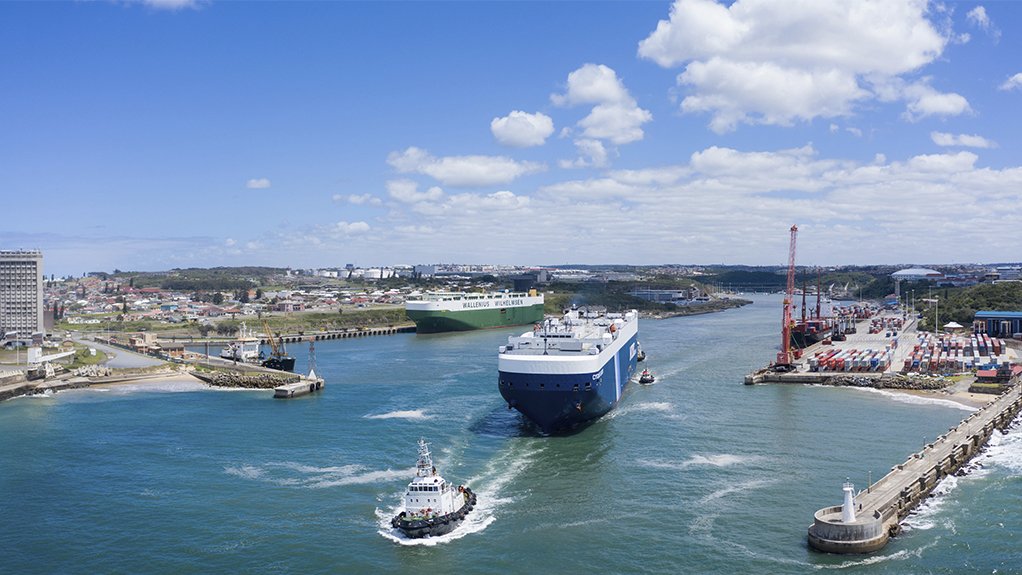 Image of the East London Port