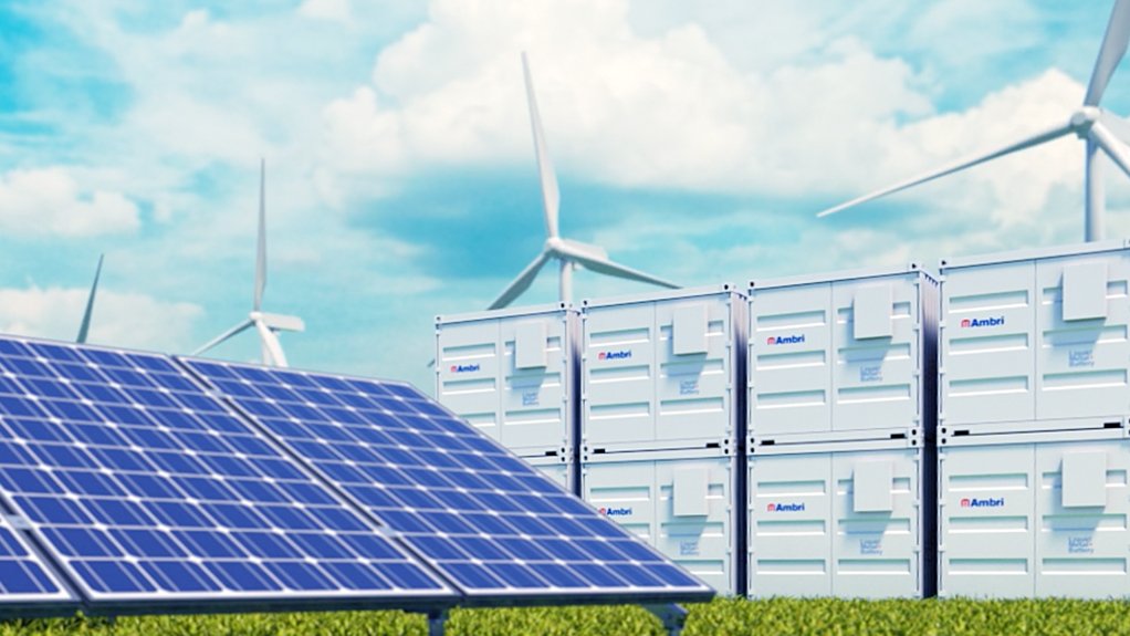 Artist impression of the Ambri storage system