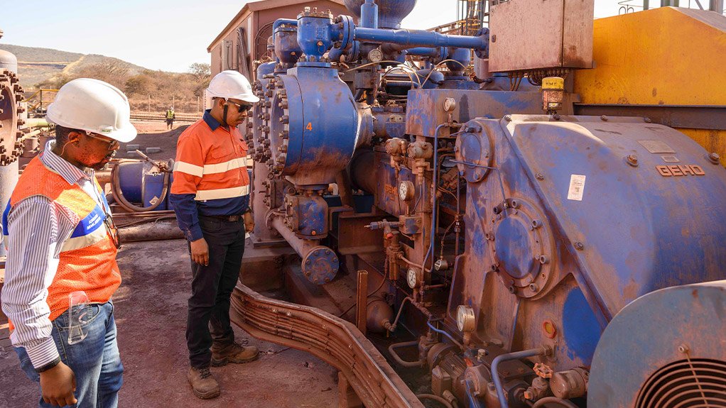 Weir Minerals’ GEHO positive displacement pump installed in the tailings section at a fluorspar application