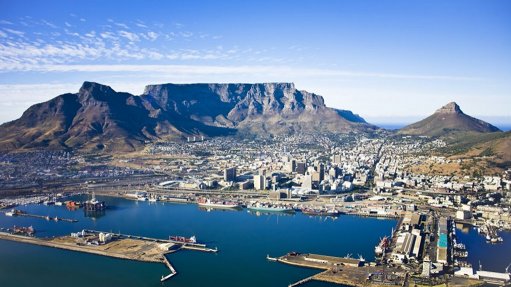 Image of the port of Cape Town