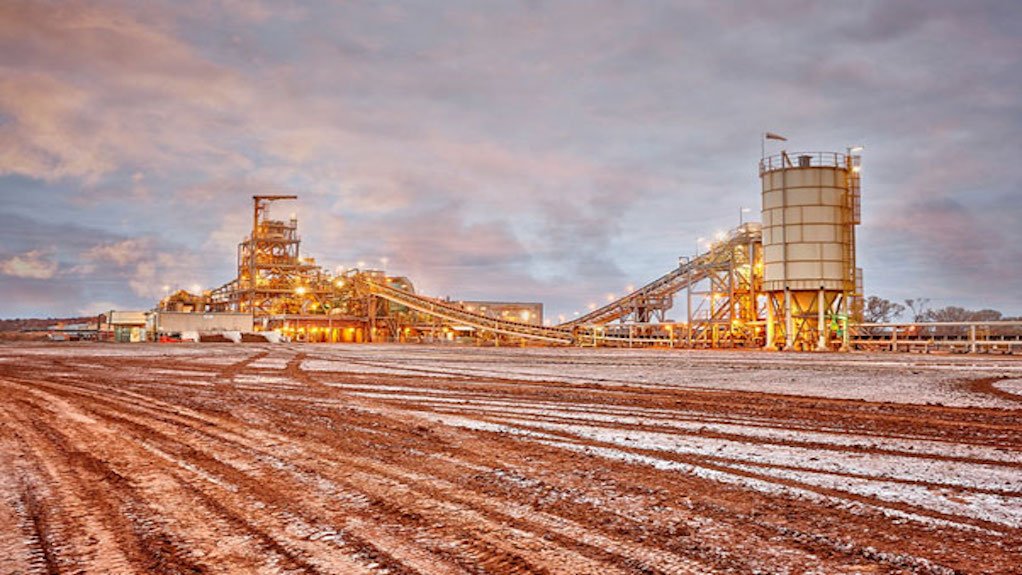 Image of Mt Morgans processing plant