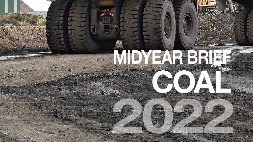 Cover image of Creamer Media's Midyear Brief for Coal