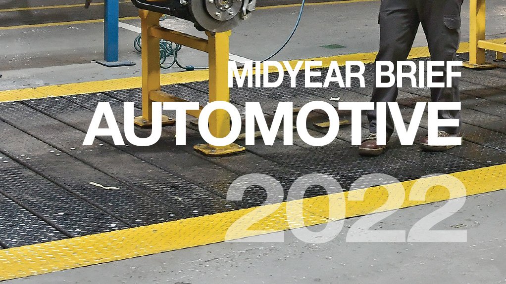 Cover image of Creamer Media's Midyear Brief for Automotive