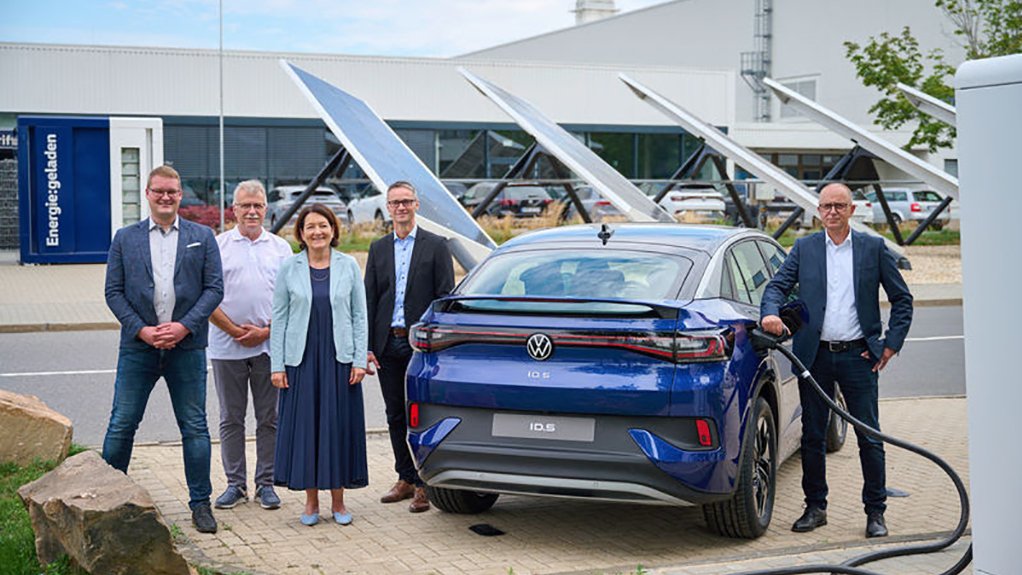 Image of the pilot fast-charging park at the Zwickau vehicle plant