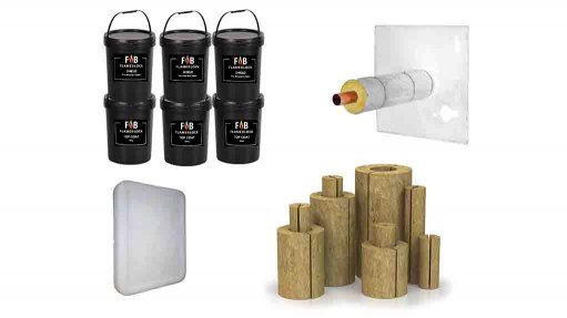 Image of FlameBlock range of fireproofing solutions