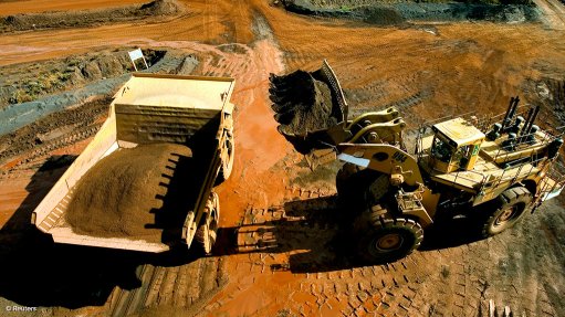 Image shows a BHP operation in the Pilbara 