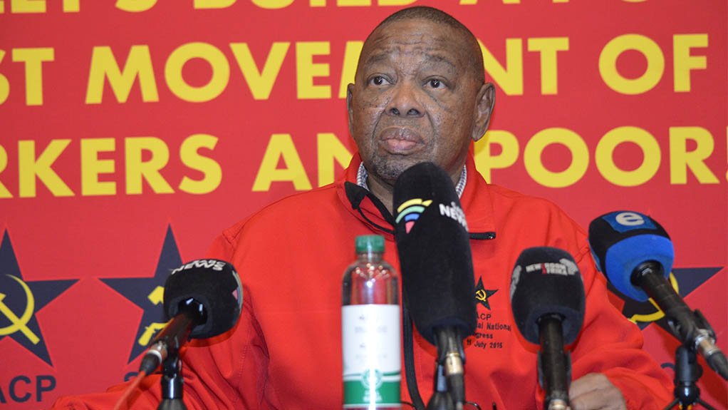 Image of SACP national chairperson Dr Blade Nzimande