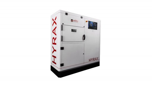 Image of the HYRAX 3D metal printer developed by Aditiv Solutions