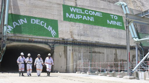 Entrance to Mupani mine