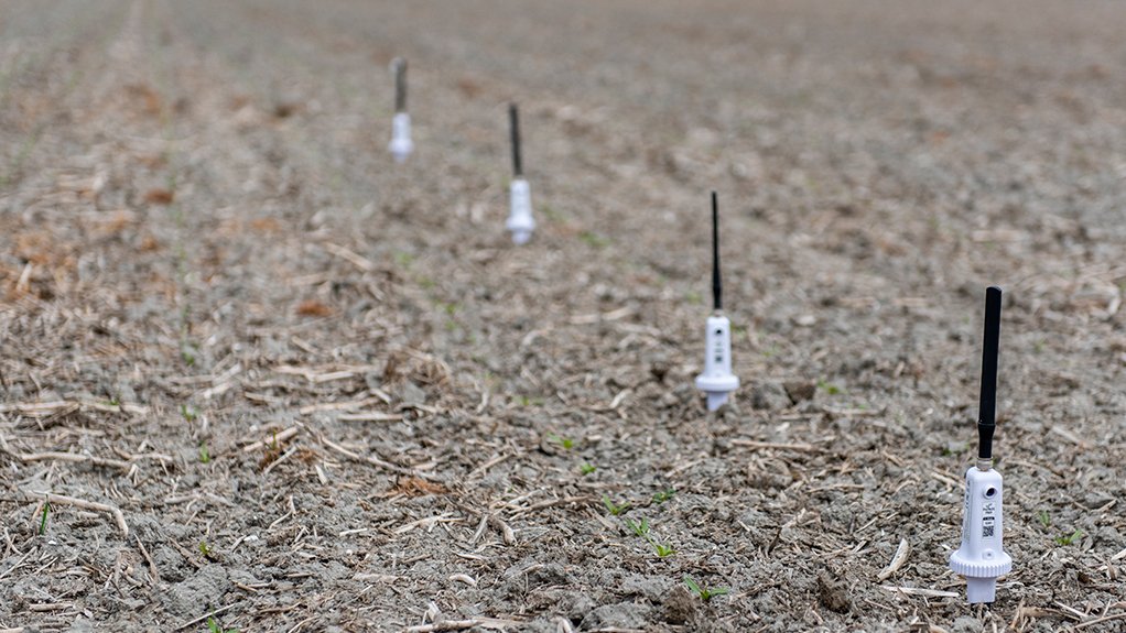 An image of Farm21's soil sensors
