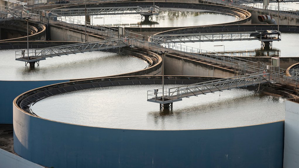 Image of a wastewater treatment plant