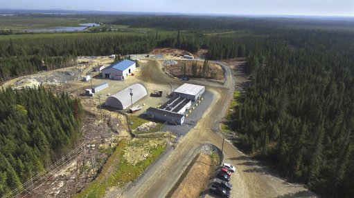 Aerial view of the Lamaque mine
