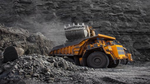 Image of a mining truck