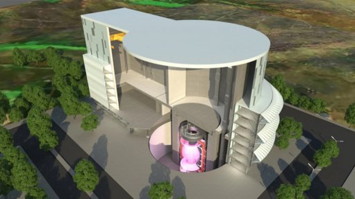 An artist’s cutaway impression of the STEP facility, showing the spherical torus