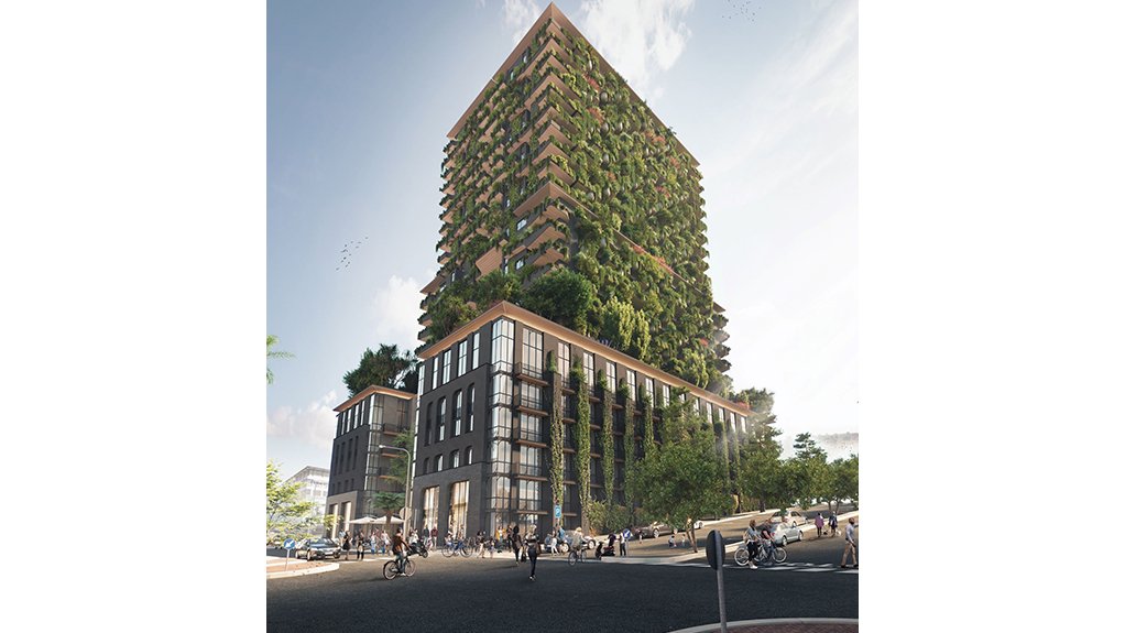 The Fynbos building in Cape Town