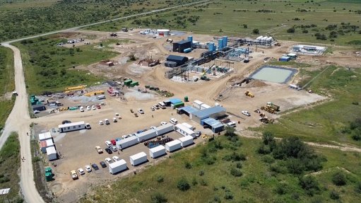 Aerial view of Phase 1 - Virginia Gas Project