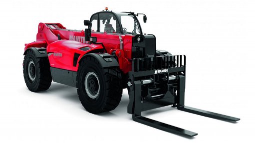 AFRICAN DEBUT A new Manitou telehandler has arrived on African shores. The machine in the MHT-X range promises versatility and is seen as an ideal solution for all types of maintenance and servicing