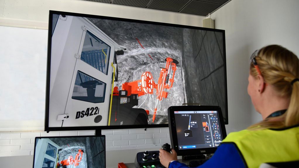 DIGITAL DRILLER Sandvik offers comprehensive operator training and learning in a realistic environment