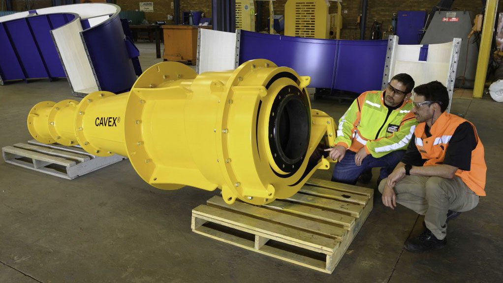 CLOSE INSPECTION Inspection of the Cavex 2 hydrocyclone post manufacture at a local facility
