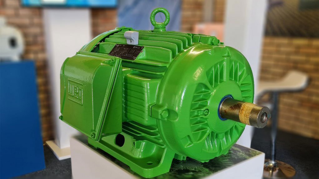 EFFICIENT The WEG IE4 super premium efficiency motor has received a warm reception from the mining industry.