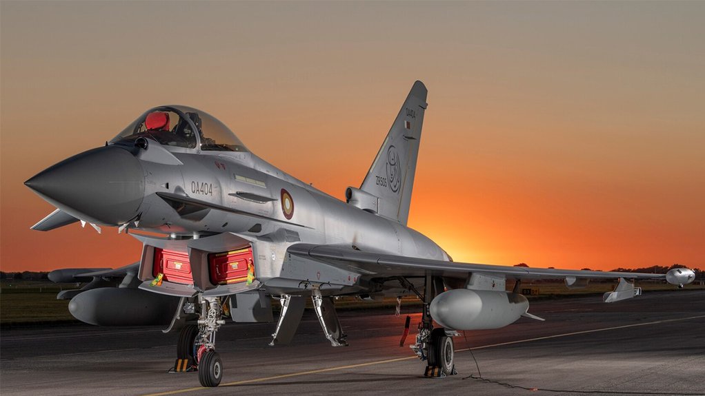 The first Typhoon to be handed over to the QEAF