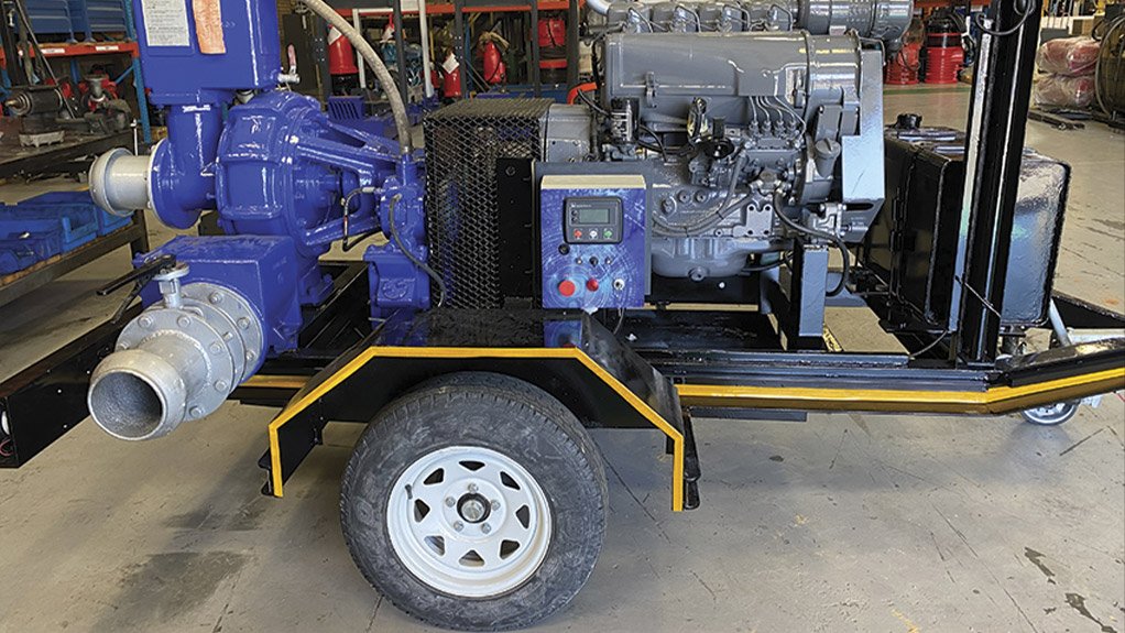 IPR recently undertook the complete rebuild of a damaged pump set for a repeat customer