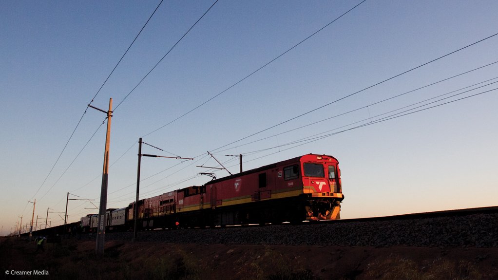 A Transnet Freight rail locomotive