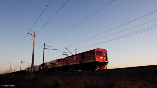A Transnet Freight rail locomotive