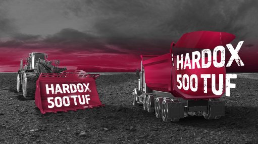 Image of the Hardox 500 Tuf wear plate from SSAB