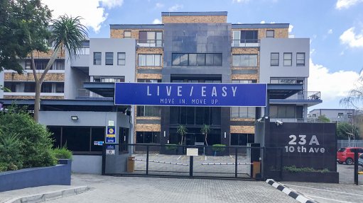 An image showing the exterior of Live Easy's Rivonia building