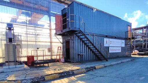 Containerised continuous electrowinning plant relocates to Impala’s base metals refinery for commercial benchmarking