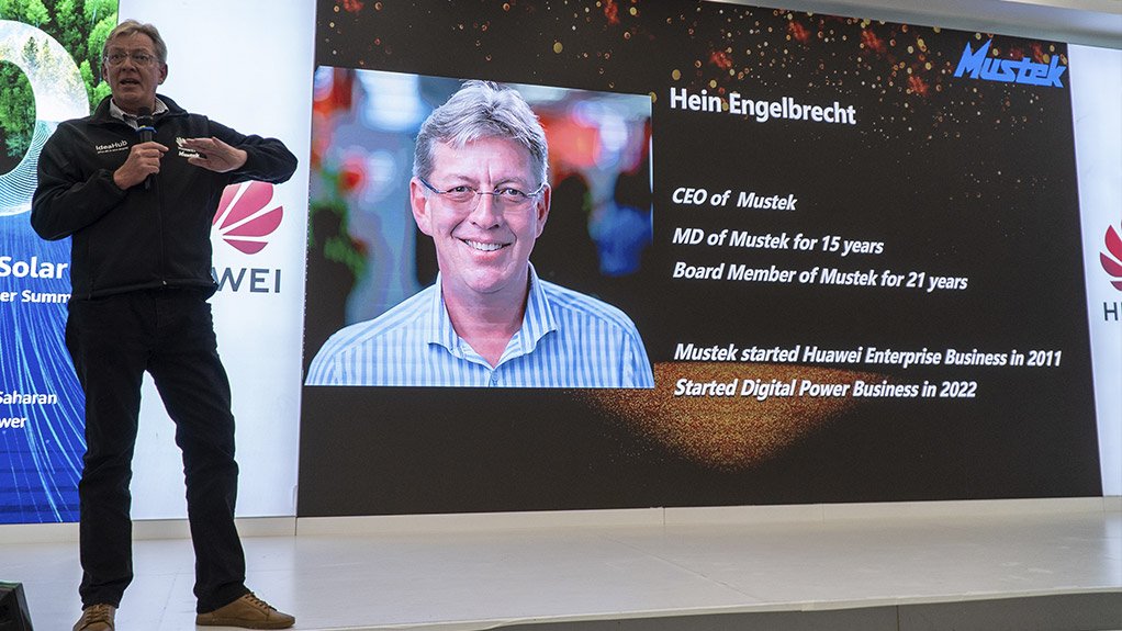 Hein Engelbrecht, CEO of Mustek