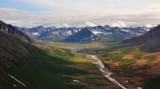 The Graphite Creek project area in Alaska