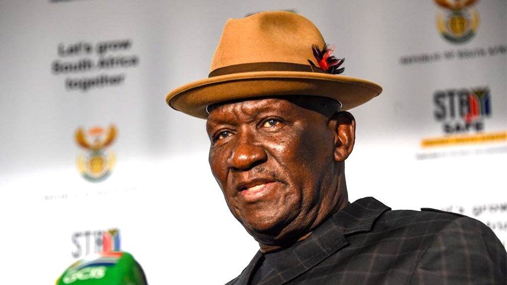 Image of Minister of Police Bheki Cele