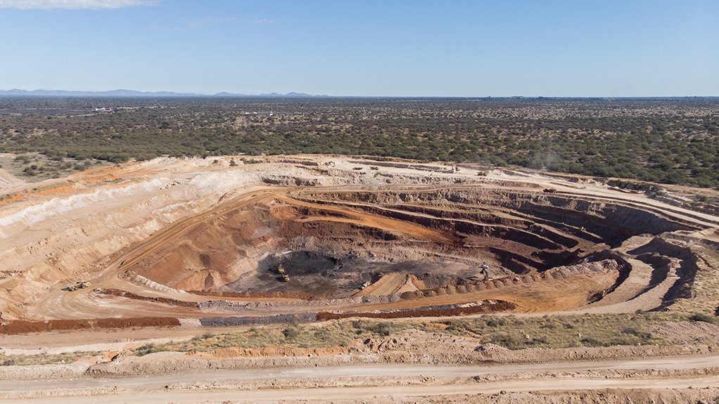 An image of Menar’s openpit East Manganese mine
