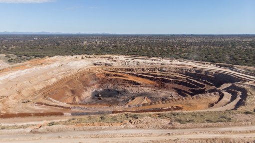 An image of Menar’s openpit East Manganese mine