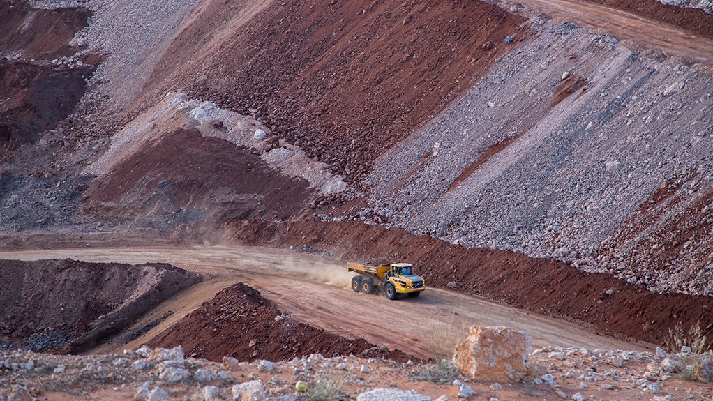 An image of Menar’s East Manganese mine 