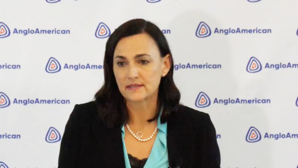 An image of Amplats CEO Natascha Viljoen 