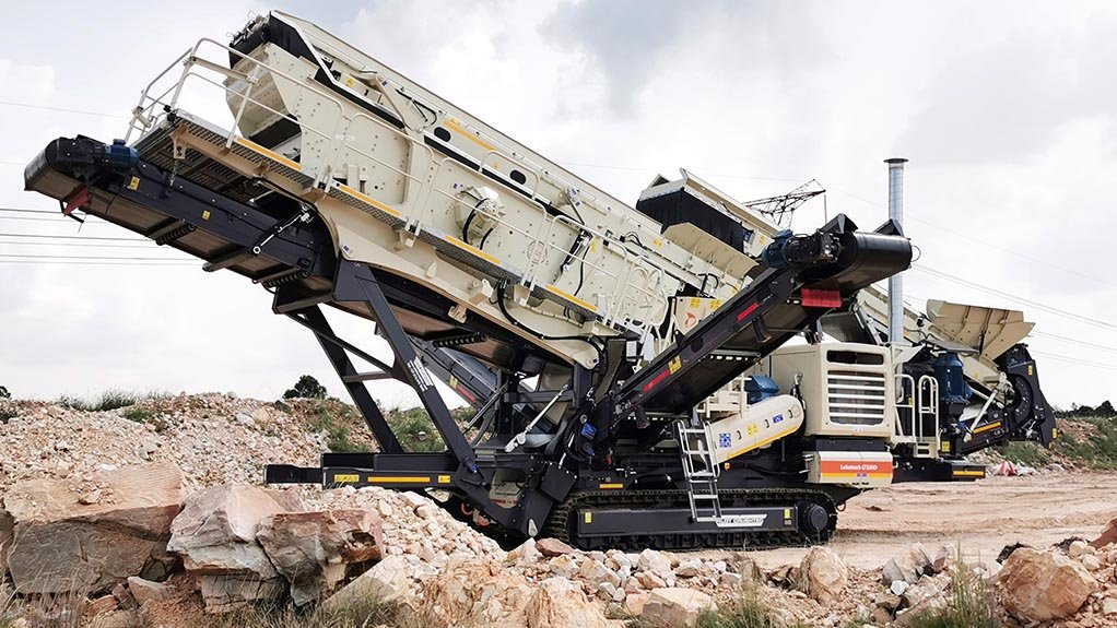 LOKOTRACK LT330D
The Lokotrack® LT330D™ mobile hybrid cone crushing and screening plant is all-electric, combining a cone crusher with a 3-deck dual slope screen and a patented centrifugal conveyor. on the same chassis