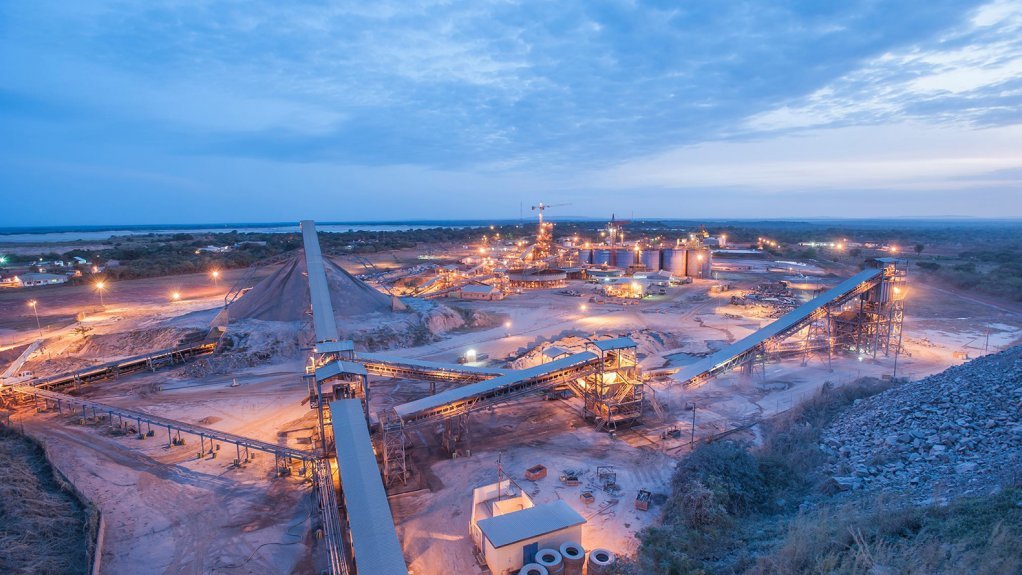 An image of the Morila gold mine, in Mali