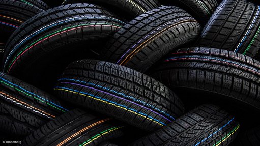 Image of a pile of tyres