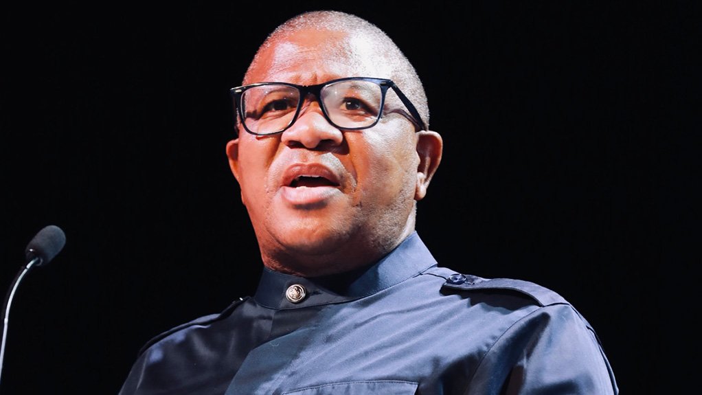 Image of Transport Minister Fikile Mbalula 